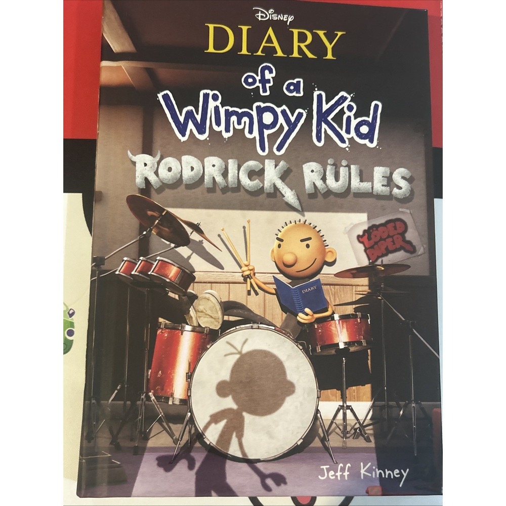Rodrick Rules Special Disney+ Cover Edition Diary of a Wimpy Kid #2 Hardcover